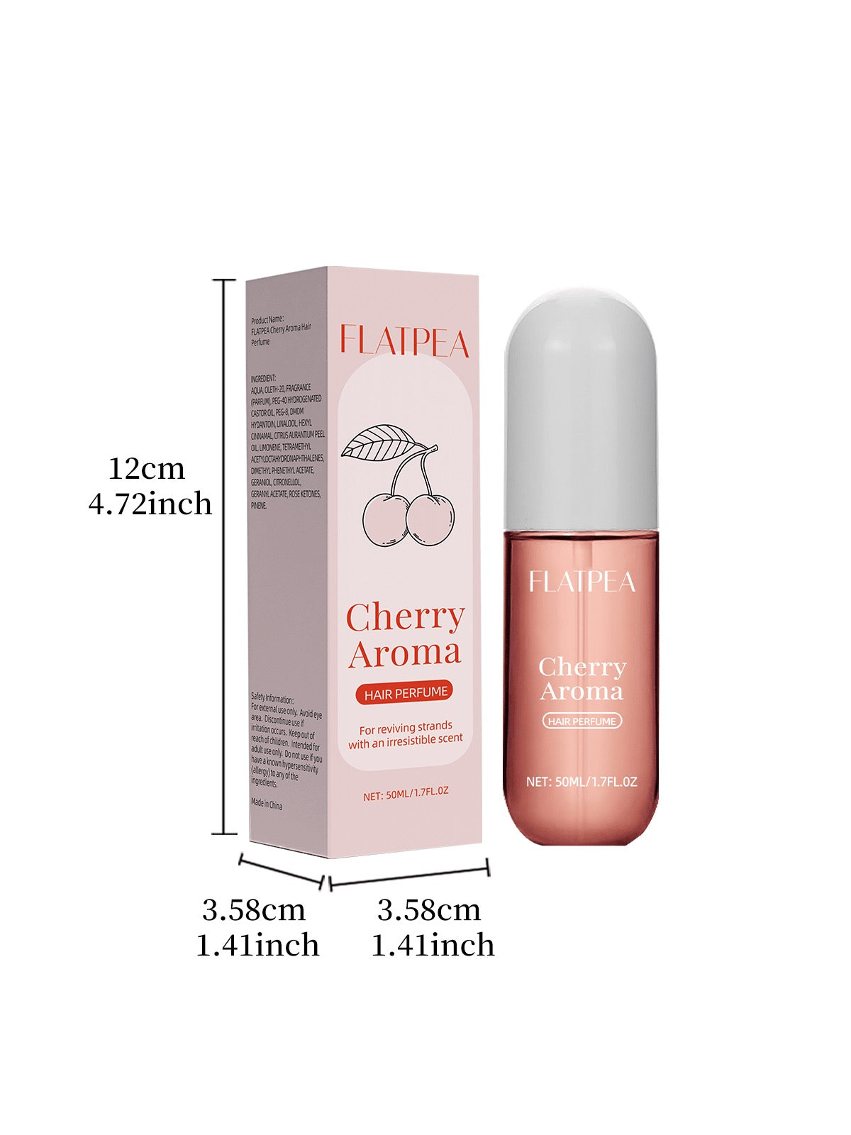 Flatpea Cherry Aroma Hair Perfume — 50ml / 1.7 fl oz