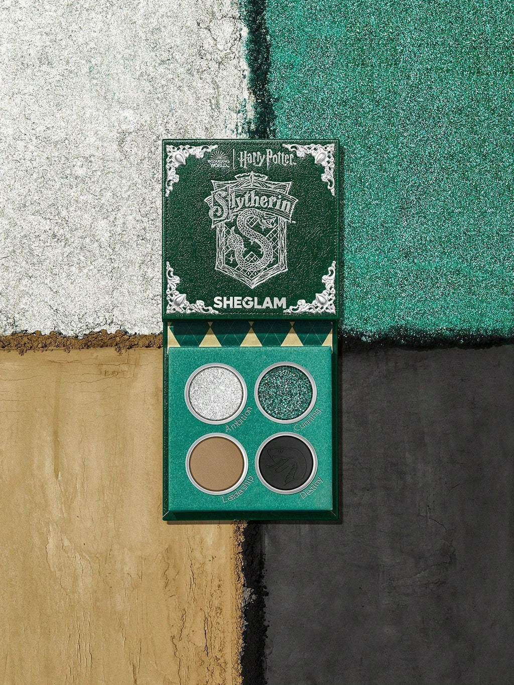 SHEGLAM x Harry Potter Slytherin Eyeshadow Palette — 4 Shades