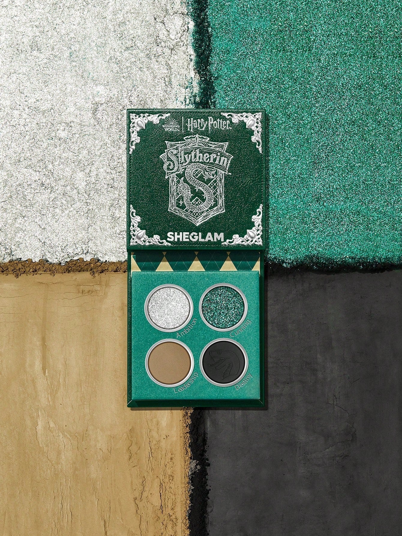 SHEGLAM x Harry Potter Slytherin Eyeshadow Palette — 4 Shades