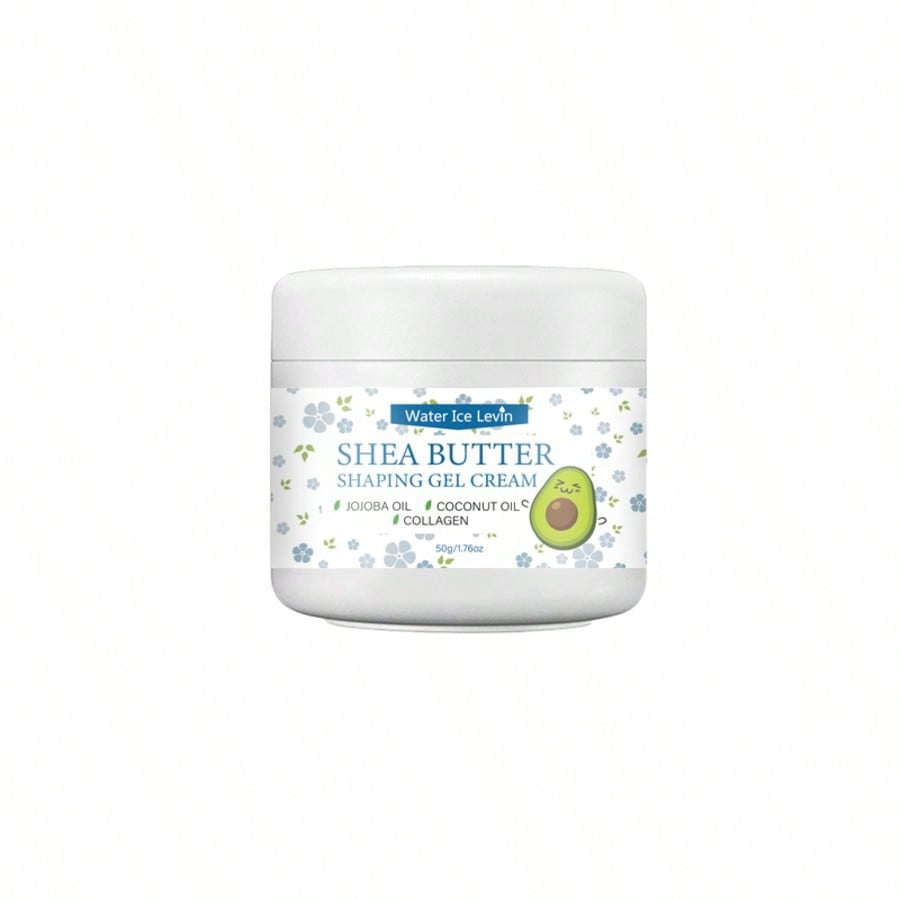 Water Ice Levin Shea Butter Shaping Gel Cream | Firming, Smoothing & Moisturising | Collagen, Jojoba Oil & Coconut Oil | 50g / 1.76 oz