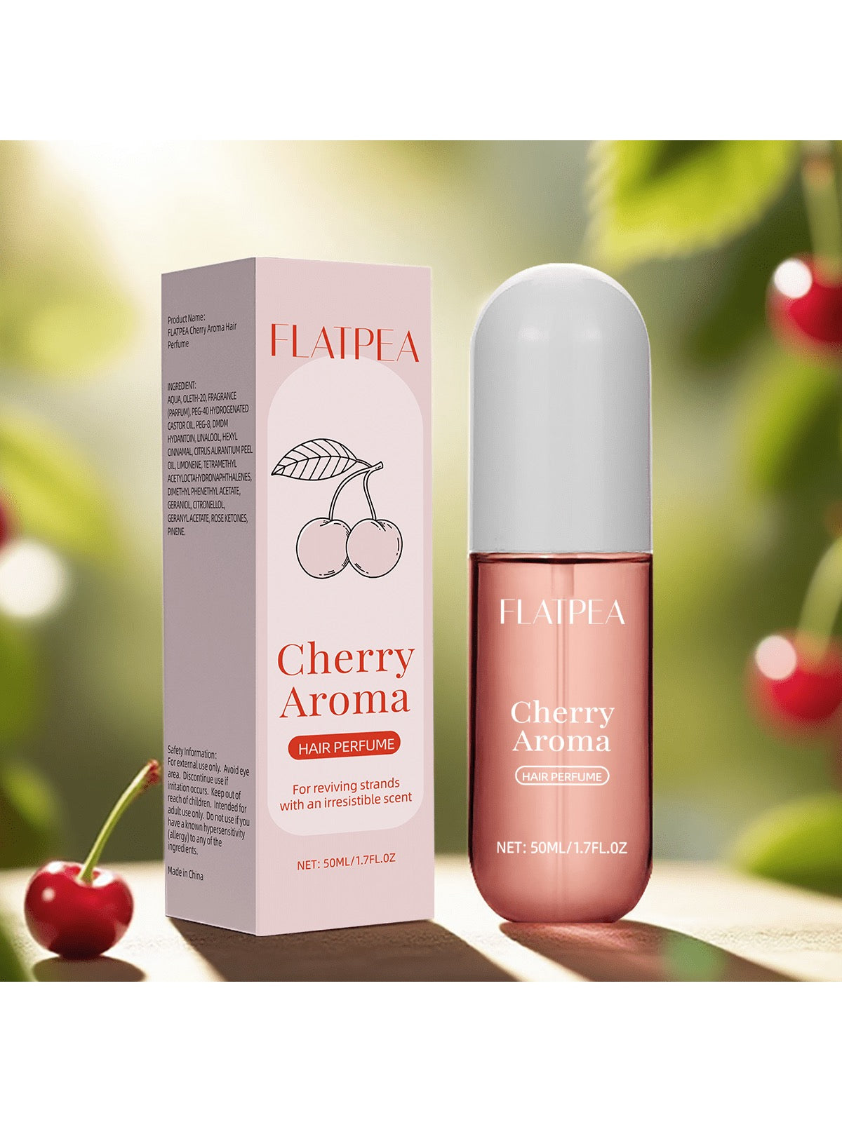 Flatpea Cherry Aroma Hair Perfume — 50ml / 1.7 fl oz