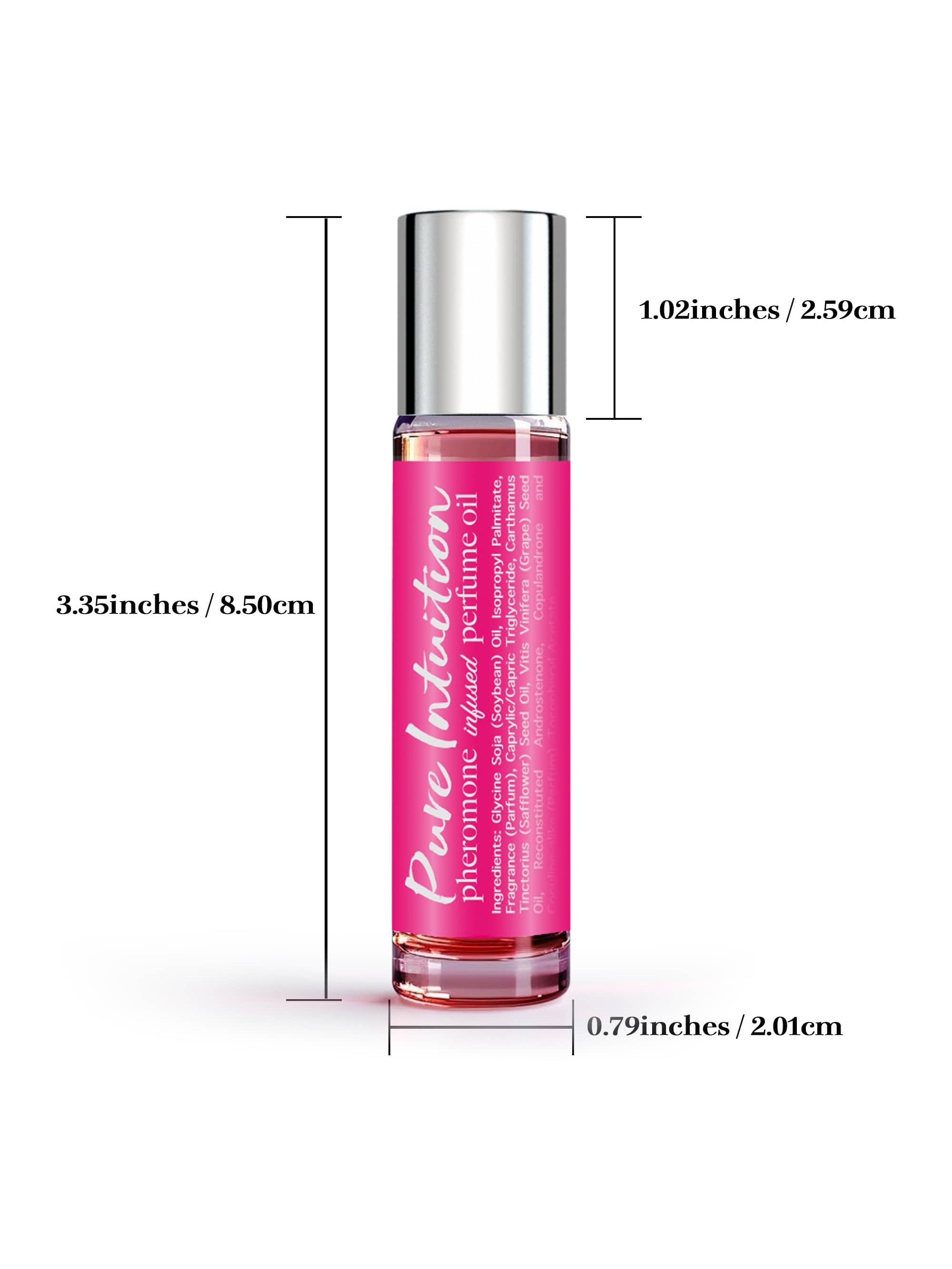 Pure Intuition Pheromone Infused Perfume Oil — Roll-on EDP For Her 10ml / 0.34 fl oz