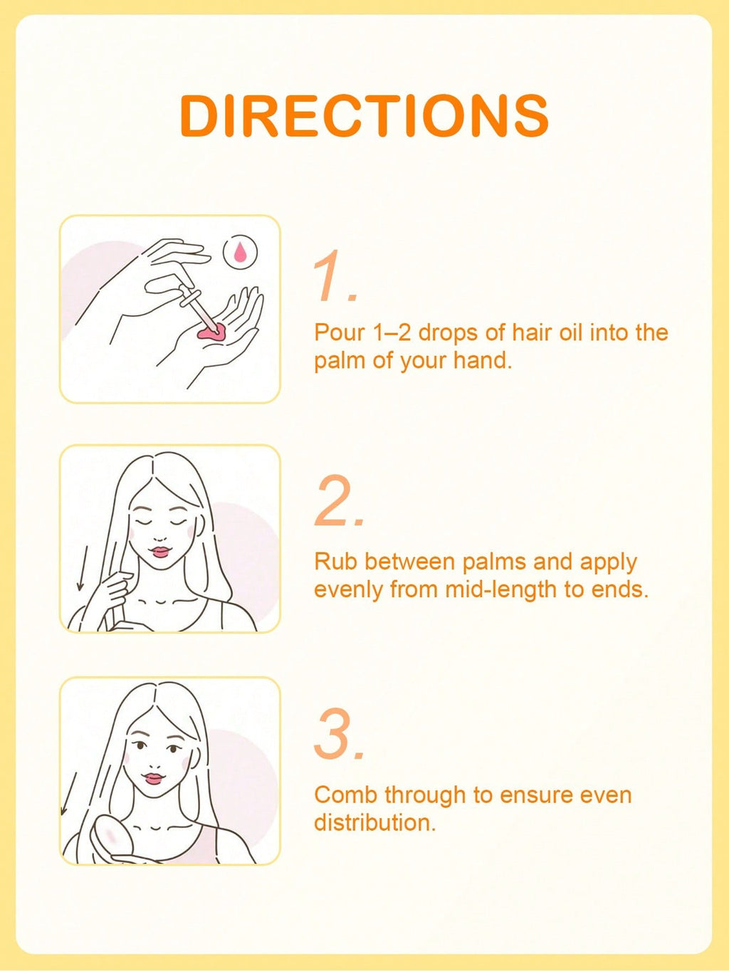 Slow 8 Day Anti-Frizz Hair Essential Oil — Argan, Camellia & Macadamia Oil | Huile Essentielle Anti-Frisottis