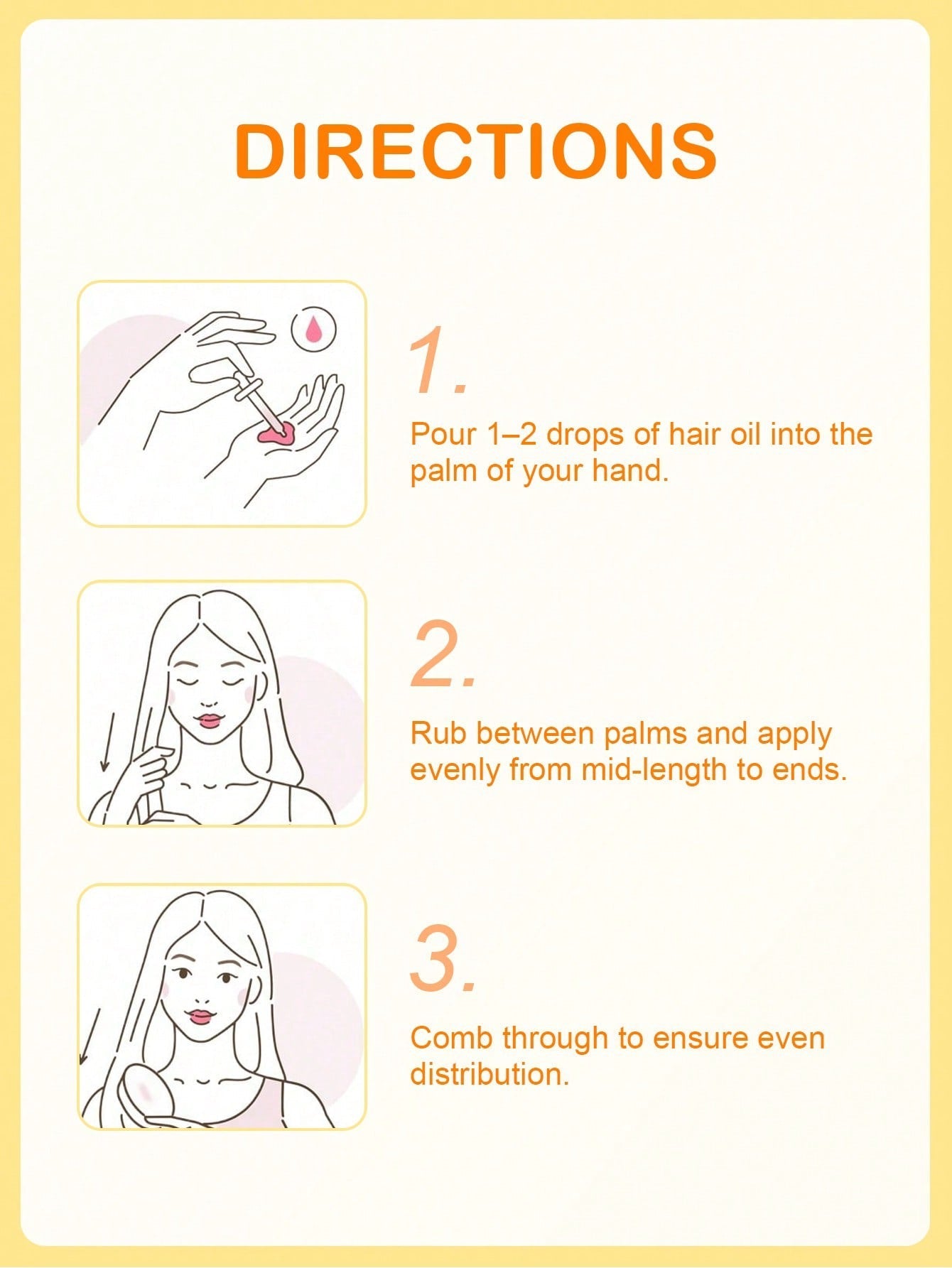 Slow 8 Day Anti-Frizz Hair Essential Oil — Argan, Camellia & Macadamia Oil | Huile Essentielle Anti-Frisottis