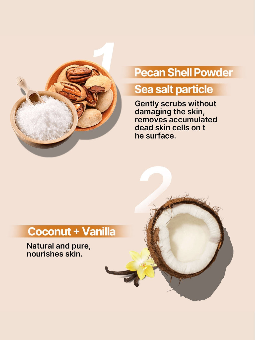 Bodylife Coconut Vanilla Sea Salt Body Scrub | 200g