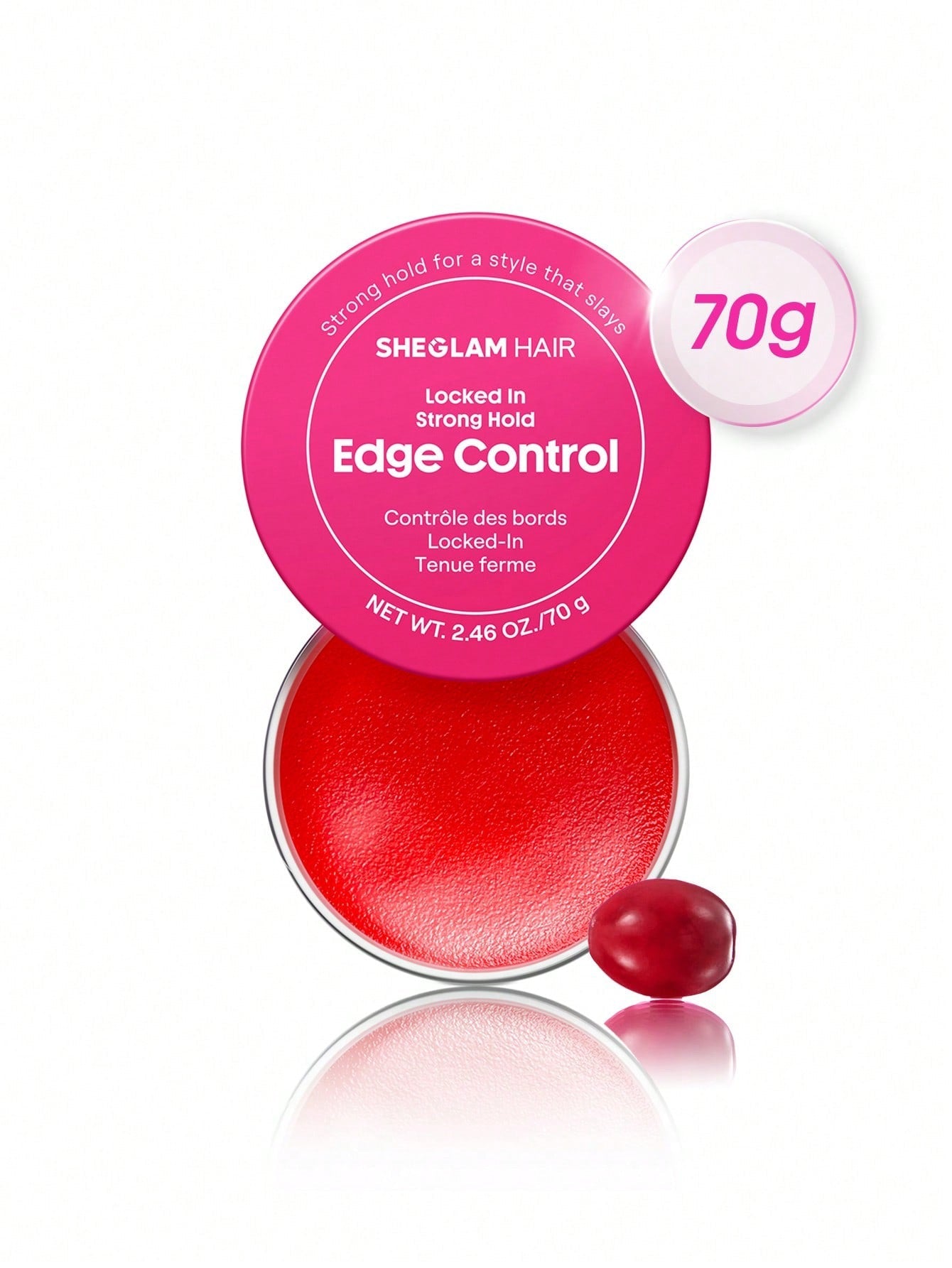 SHEGLAM Locked In Edge Control | Castor & Jojoba Oil | 70g