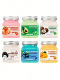 Purity Natural Face & Body Scrub | Rose, Strawberry, Avocado, Coconut, Kojic Acid, Blueberry & Vitamin C | 350g / 12.35 oz