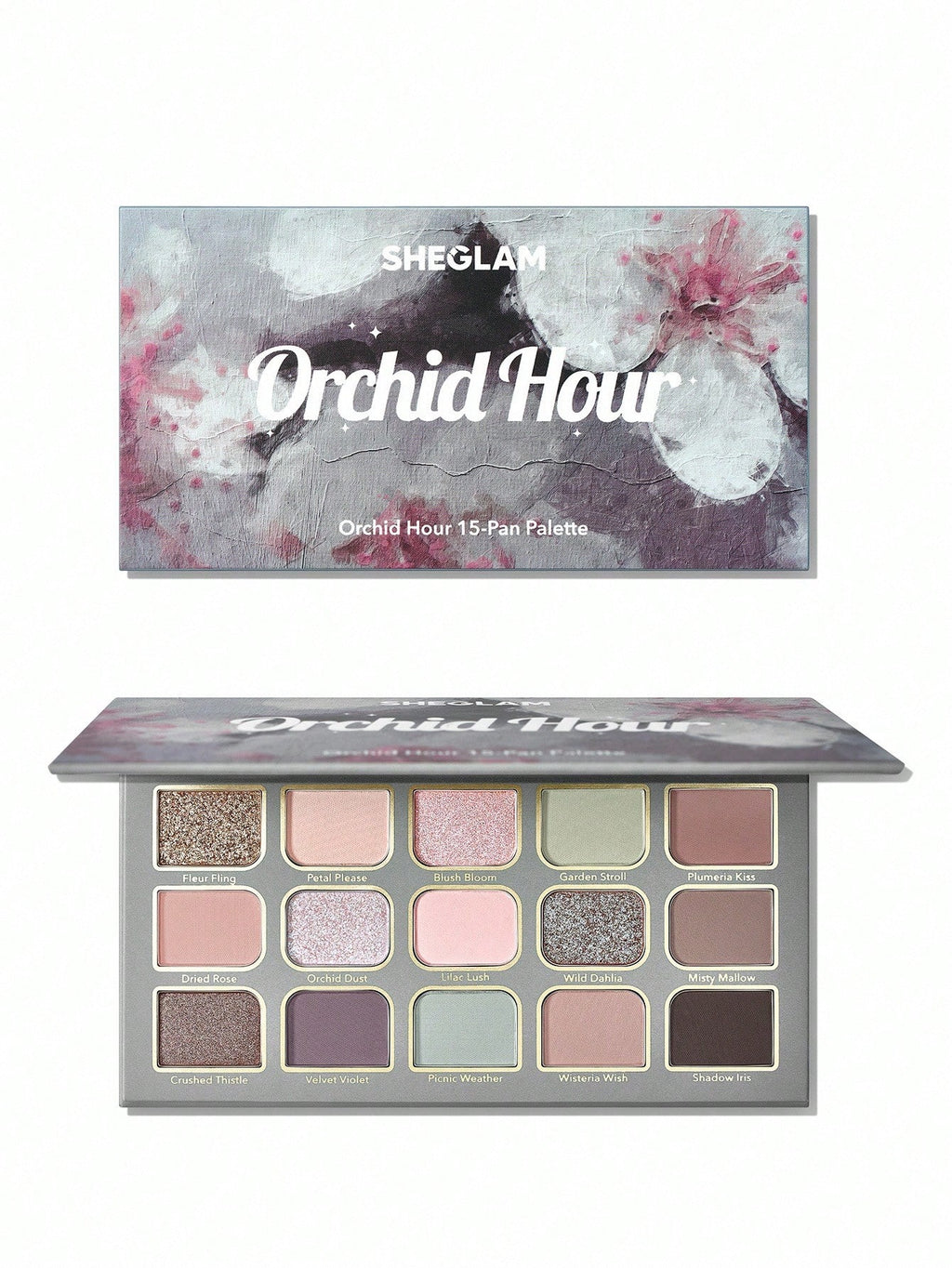 SHEGLAM Orchid Hour 15-Pan Eyeshadow Palette