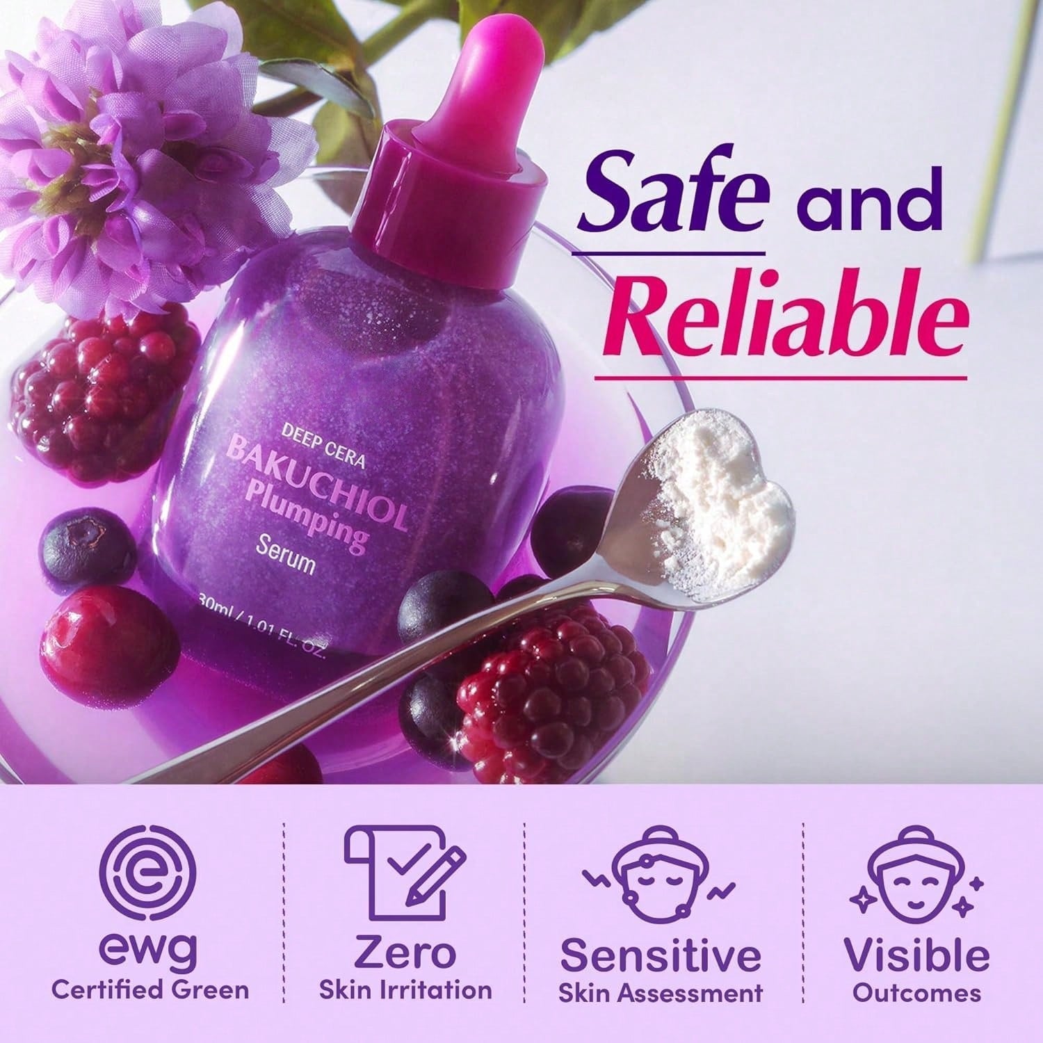 Deep Cera Bakuchiol Plumping Serum