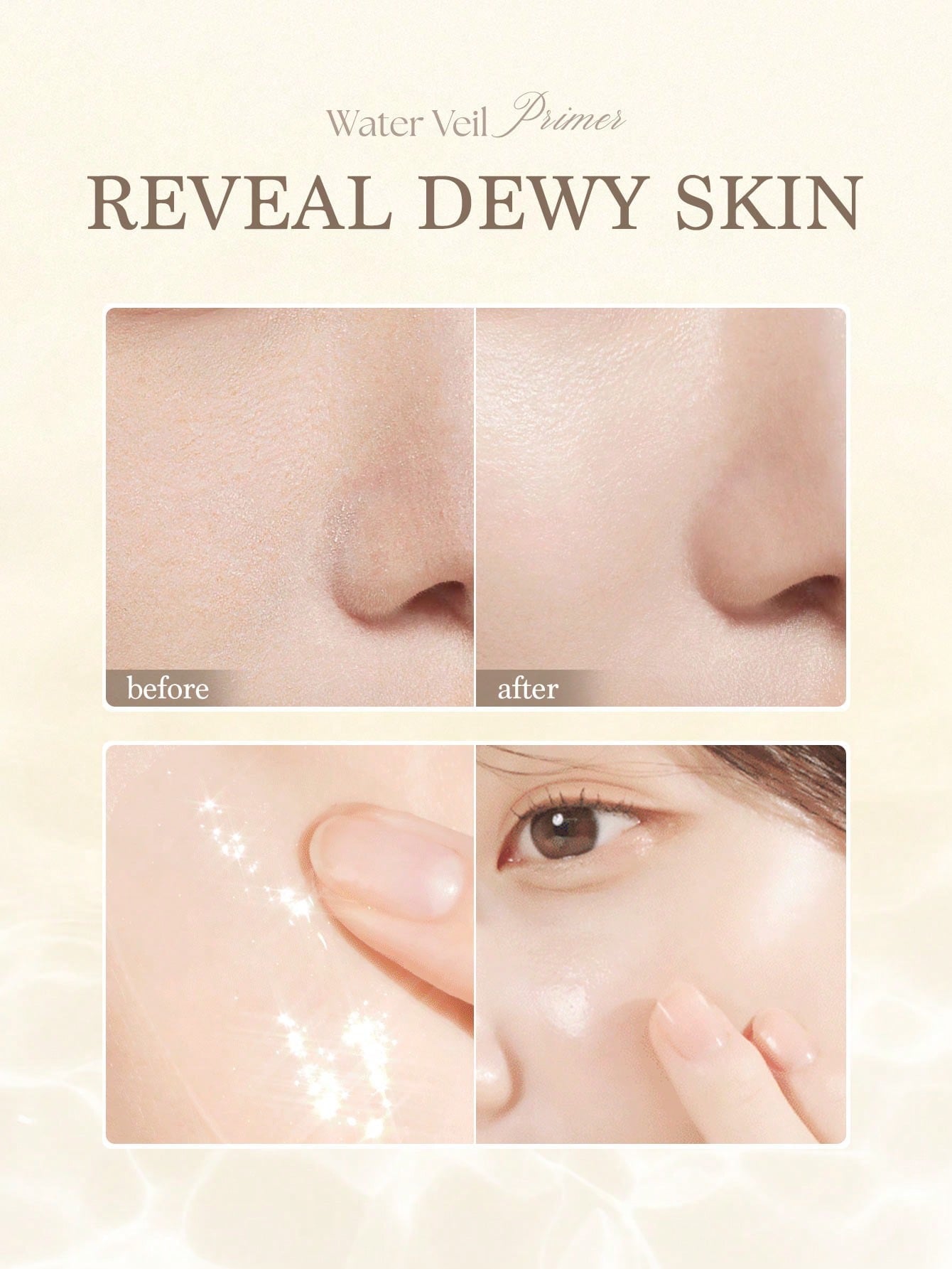 Dasique Water Veil Primer — 2-in-1 Serum + Moisturizer
