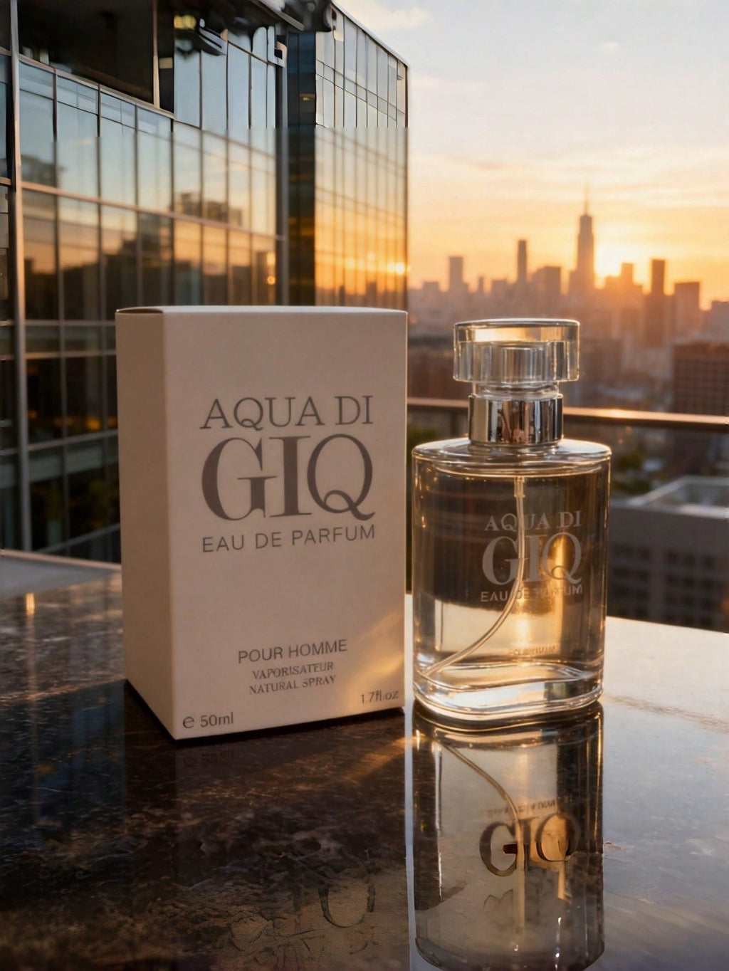 Aqua Di GIQ Eau de Parfum Pour Homme — 50ml / 1.7 fl oz