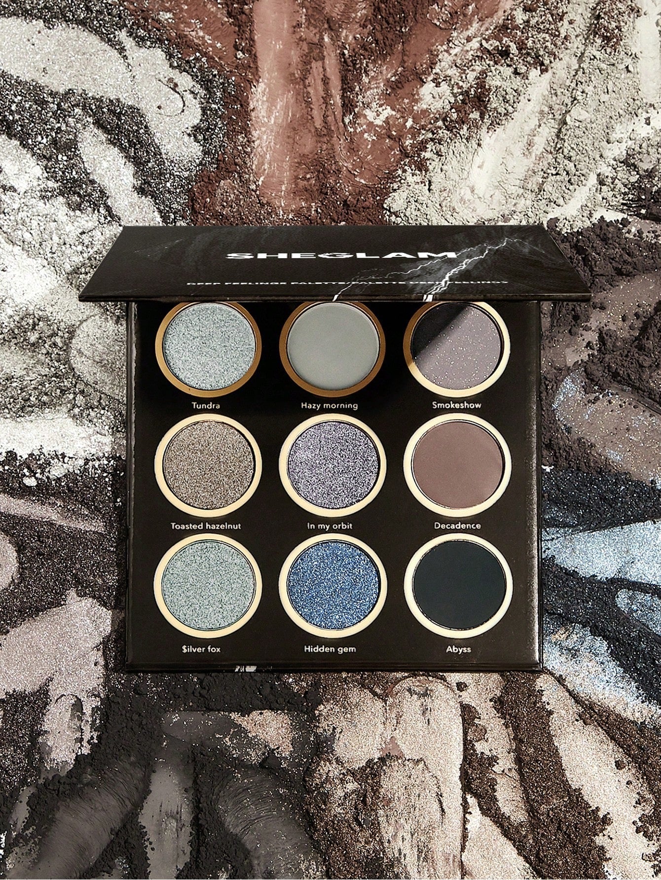 SHEGLAM Deep Feelings Eyeshadow Palette — 9 Shades