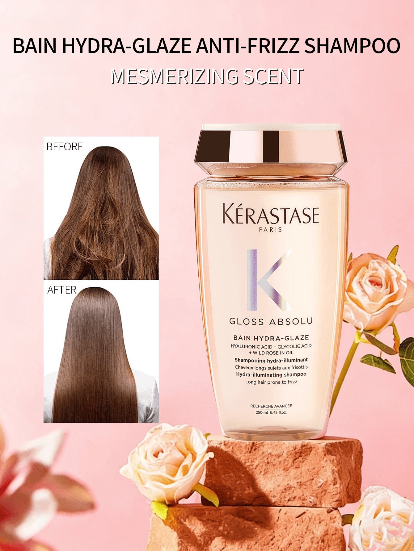 Kérastase Gloss Absolu Anti-Frizz Shampoo — 250ml