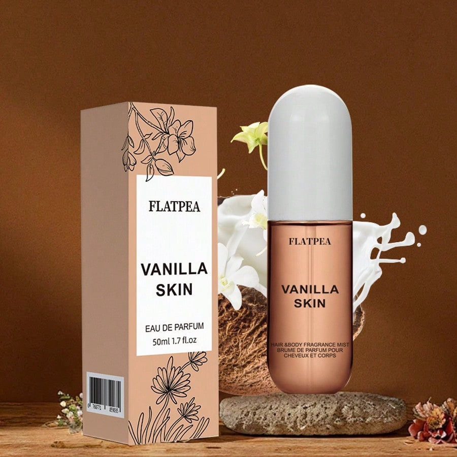Flatpea Vanilla Skin Eau de Parfum — Vanilla Coconut Hair & Body Mist 50ml