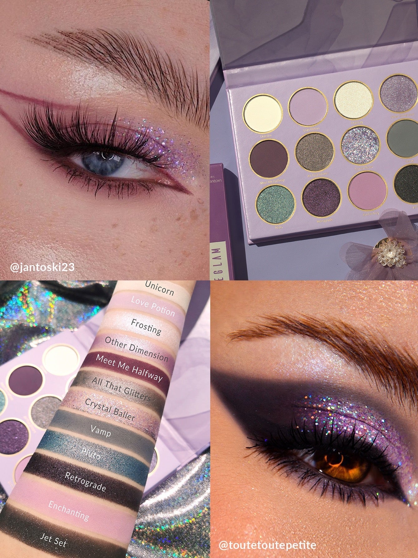 SHEGLAM Violet Vision Palette — 12 Shades