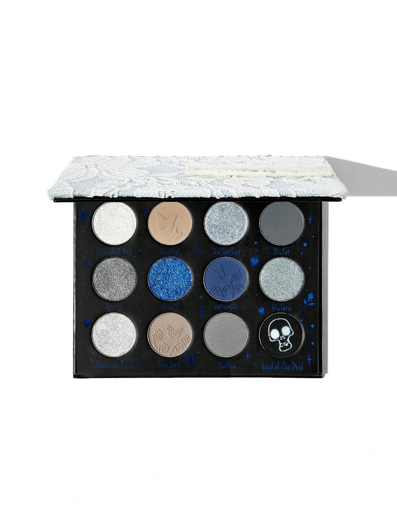 SHEGLAM x Tim Burton’s Corpse Bride Moonlight Eyeshadow Palette — 12 Shades