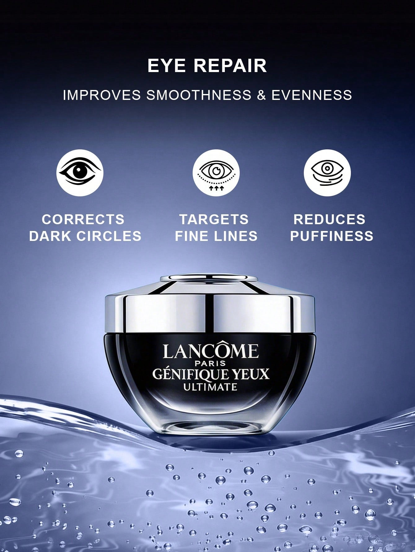Lancôme Génifique Yeux Ultimate Dual-Repair Concentrated Eye Cream — 20ml
