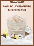 Bodylife Coconut Vanilla Sea Salt Body Scrub | 200g