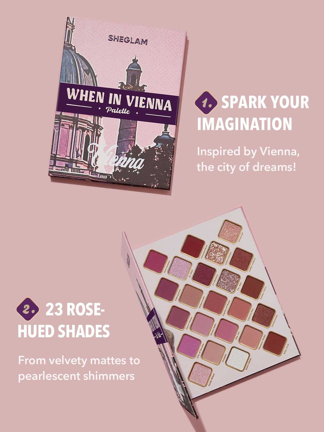 SHEGLAM When In Vienna Palette — 23 Shades
