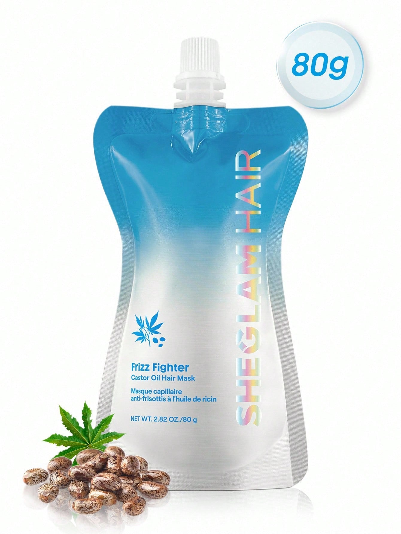 SHEGLAM Frizz Fighter Castor Oil Hair Mask — 80g