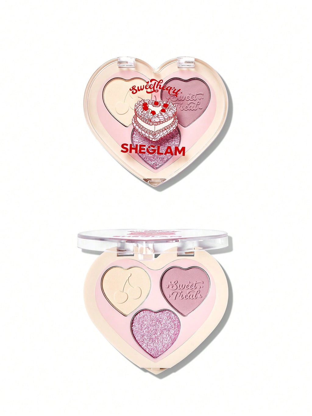 SHEGLAM Sweetheart Sweet Treat 3-Pan Eyeshadow Palette