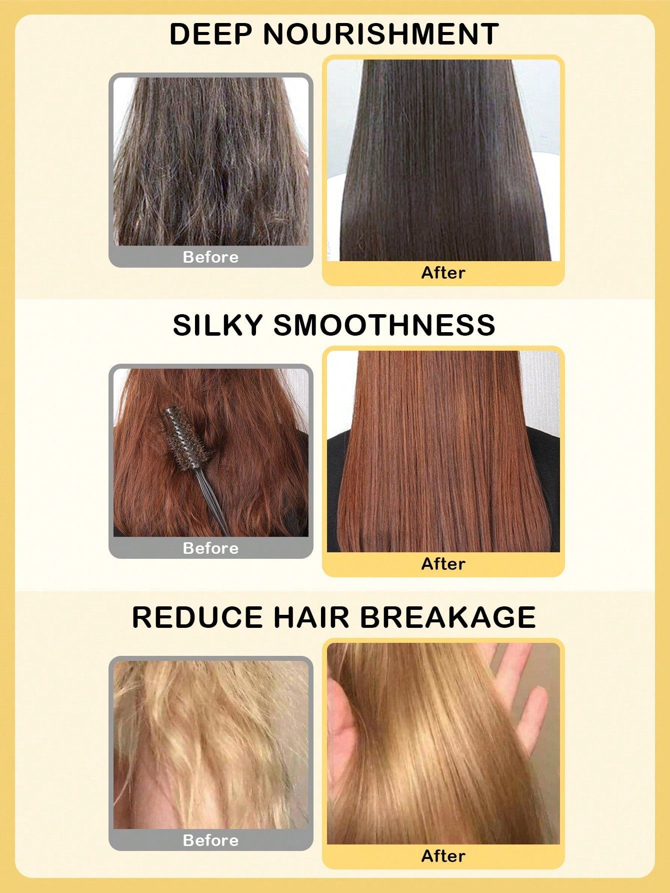 Slow 8 Day Hair Smooth Collagen Hair Mask — Hydrolyzed Keratin & Rosemary Extract | 100g / 3.52 oz