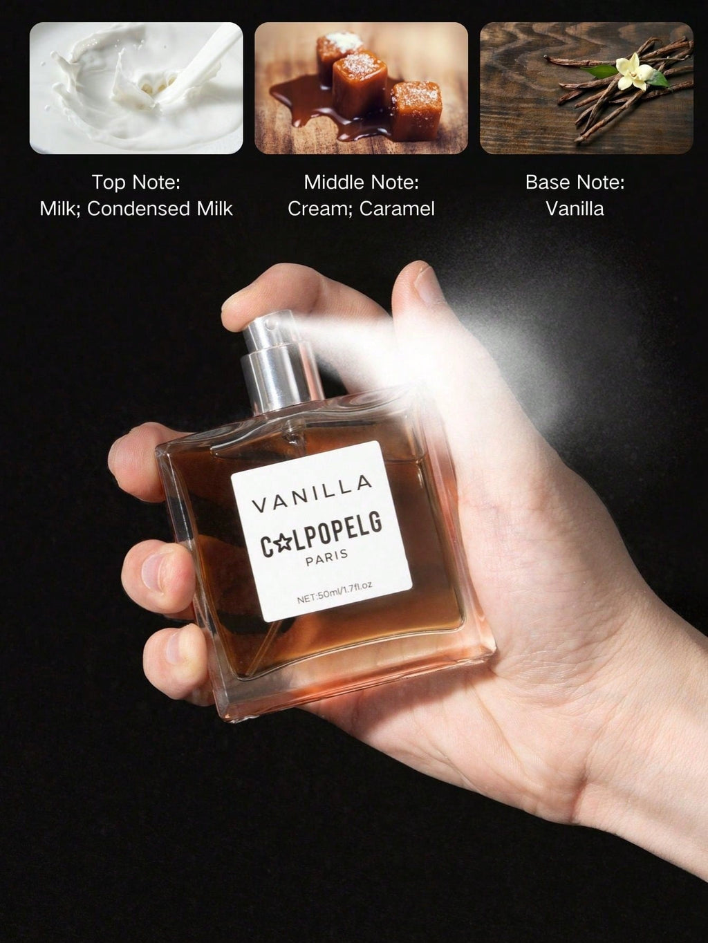 Colpopelg Vanilla Eau de Parfum — Paris 50ml / 1.7 fl oz