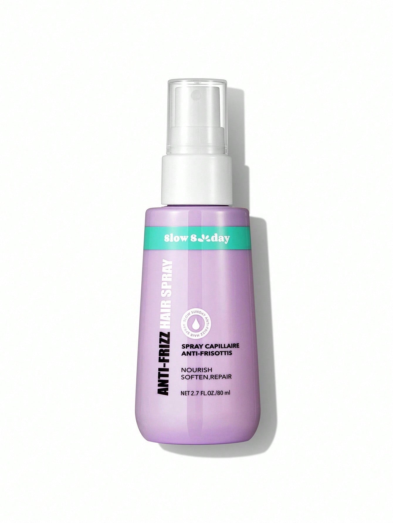 Slow 8 Anti-Frizz & Heat Protection Spray — 80ml