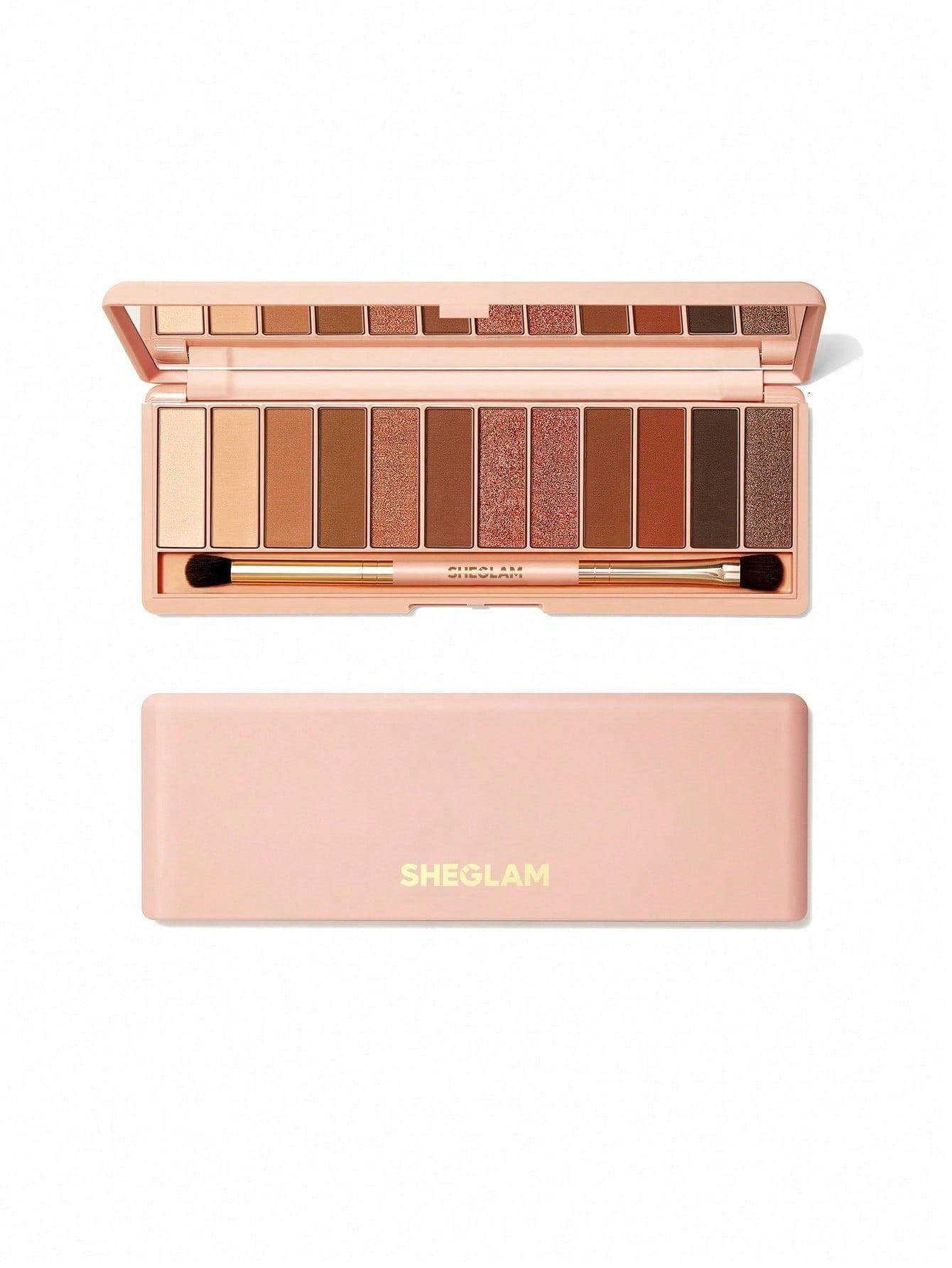 SHEGLAM Nude Attitude Eyeshadow Palette — 12 Shades