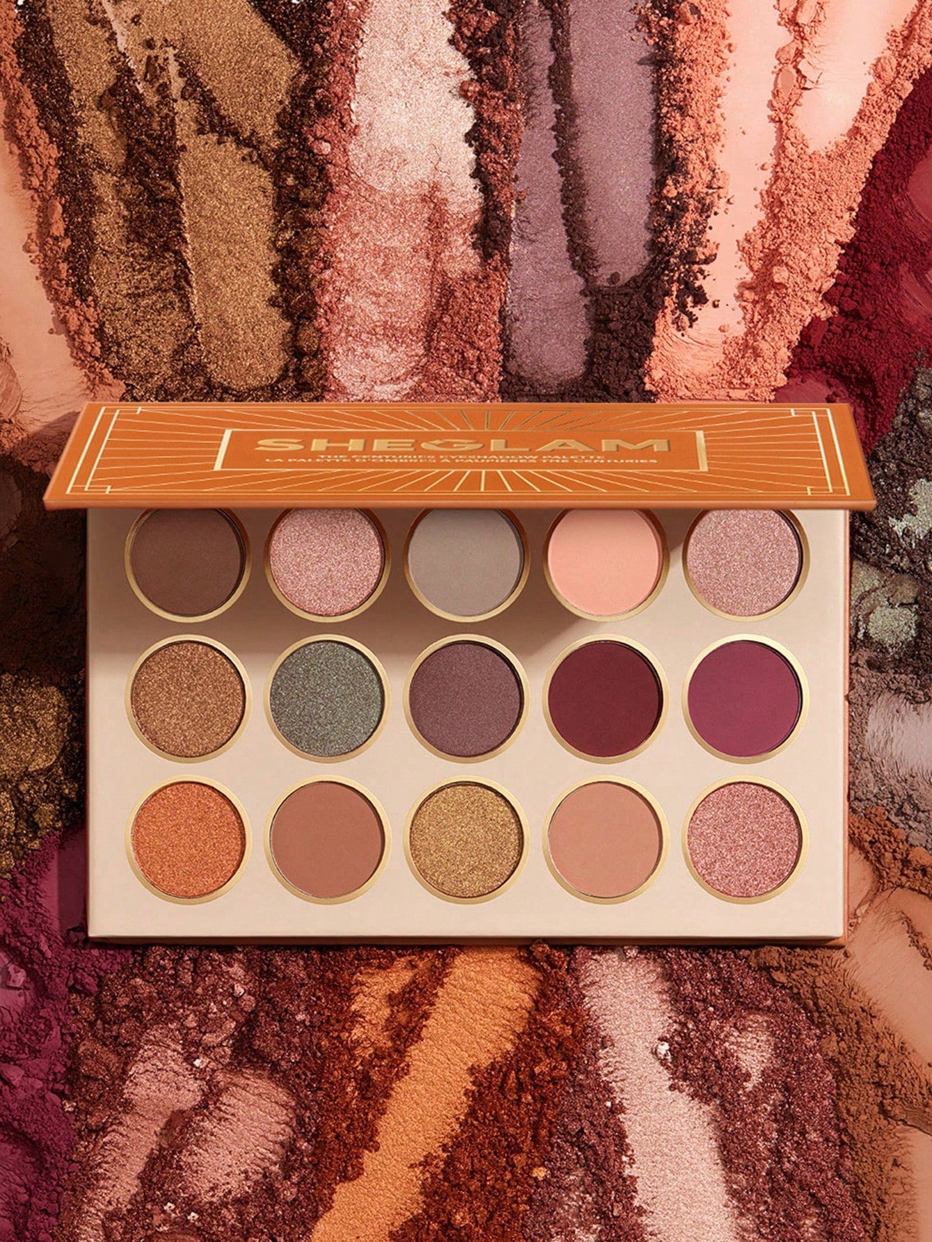 SHEGLAM The Centuries Eyeshadow Palette — 15 Shades