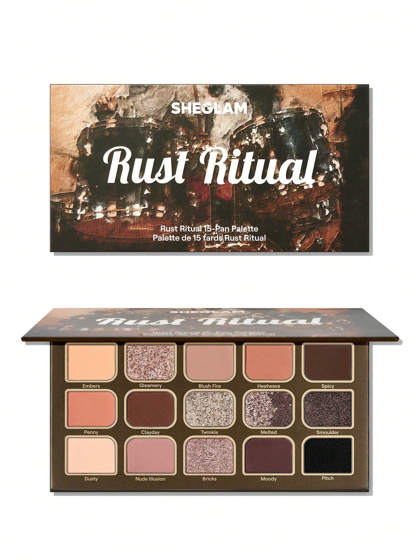 SHEGLAM Rust Ritual 15-Pan Eyeshadow Palette