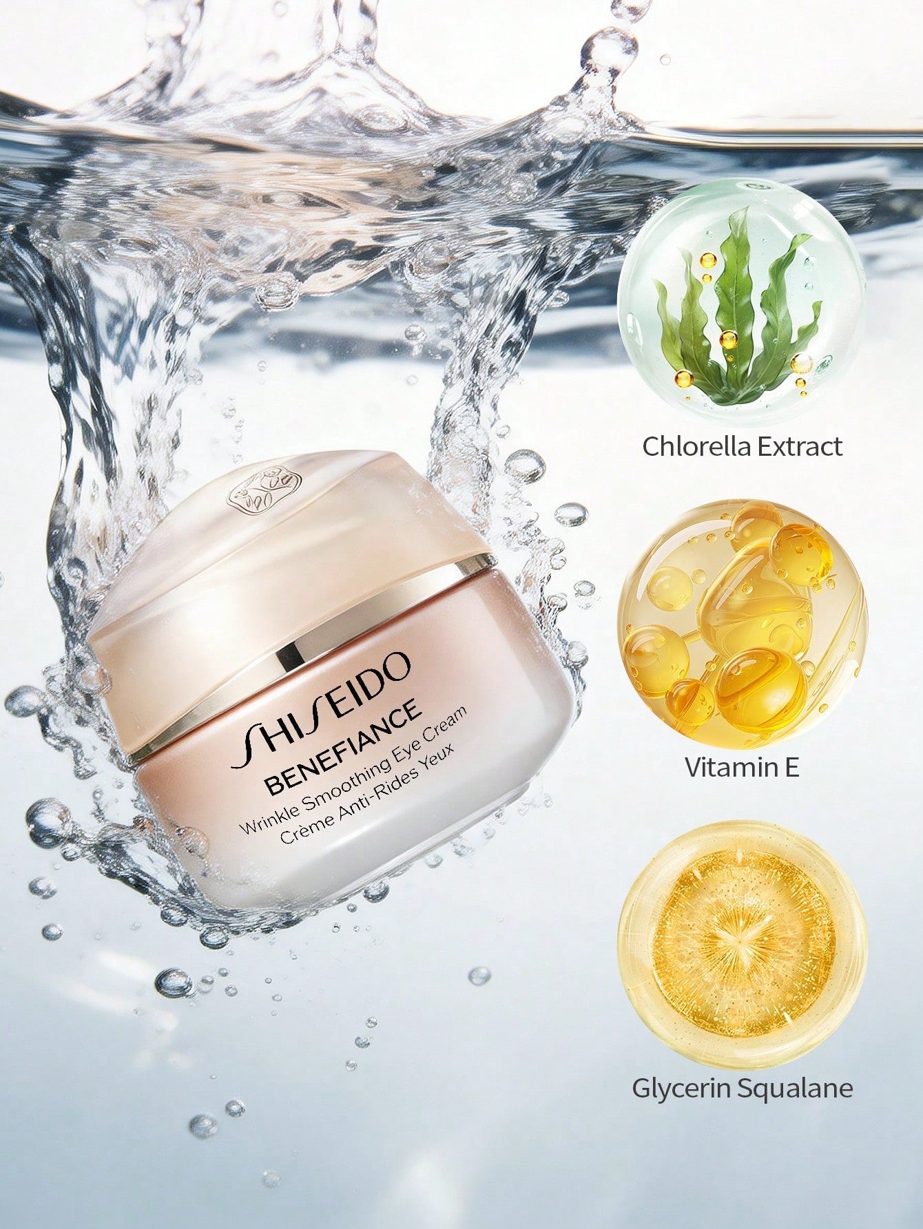 Shiseido Benefiance Wrinkle Smoothing Eye Cream — 15ml