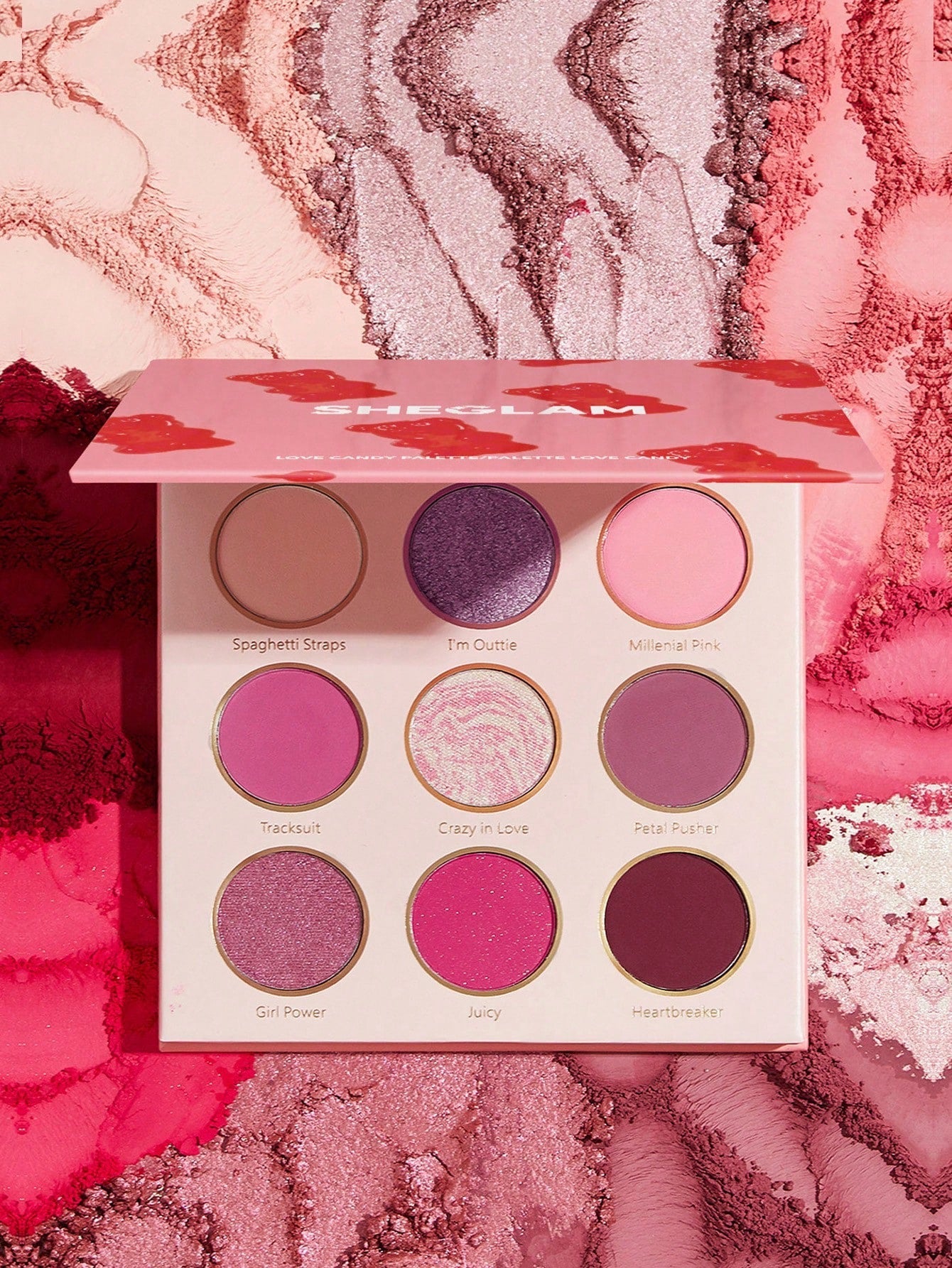 SHEGLAM Love Candy Palette — 9 Shades