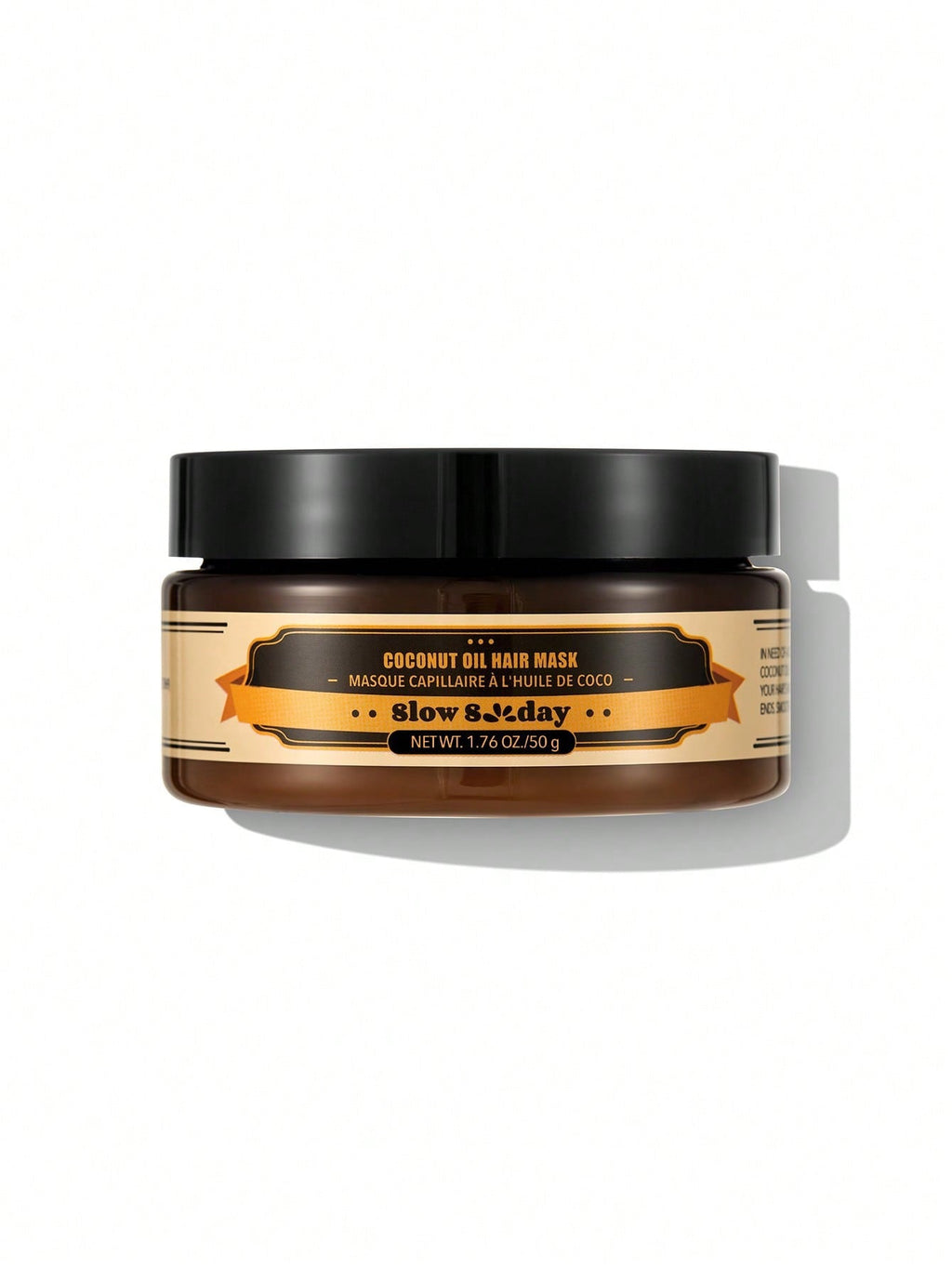 Slow 8 Day Coconut Oil Hair Mask — Repair Damaged Hair | 50g / 1.76 oz