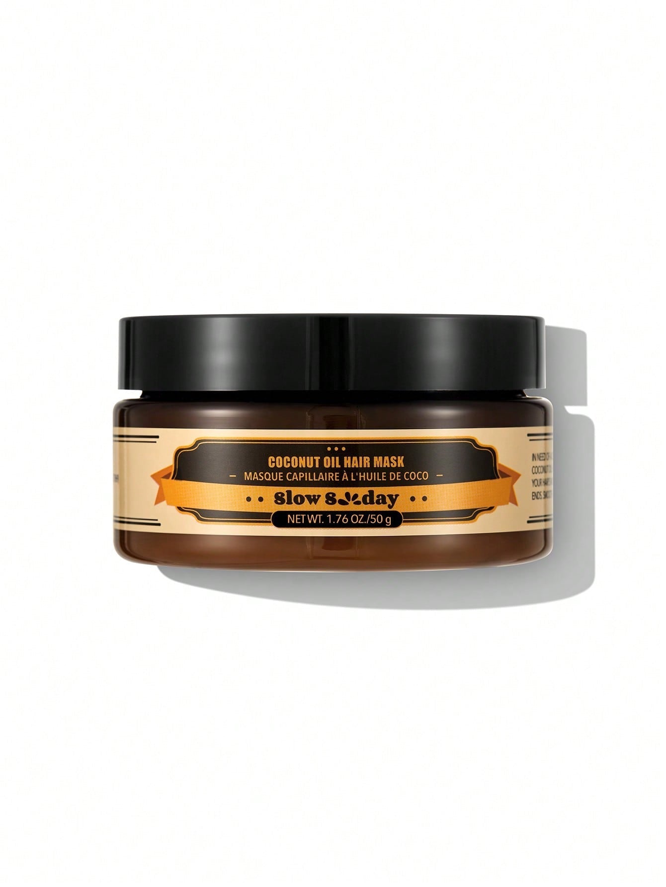 Slow 8 Day Coconut Oil Hair Mask — Repair Damaged Hair | 50g / 1.76 oz