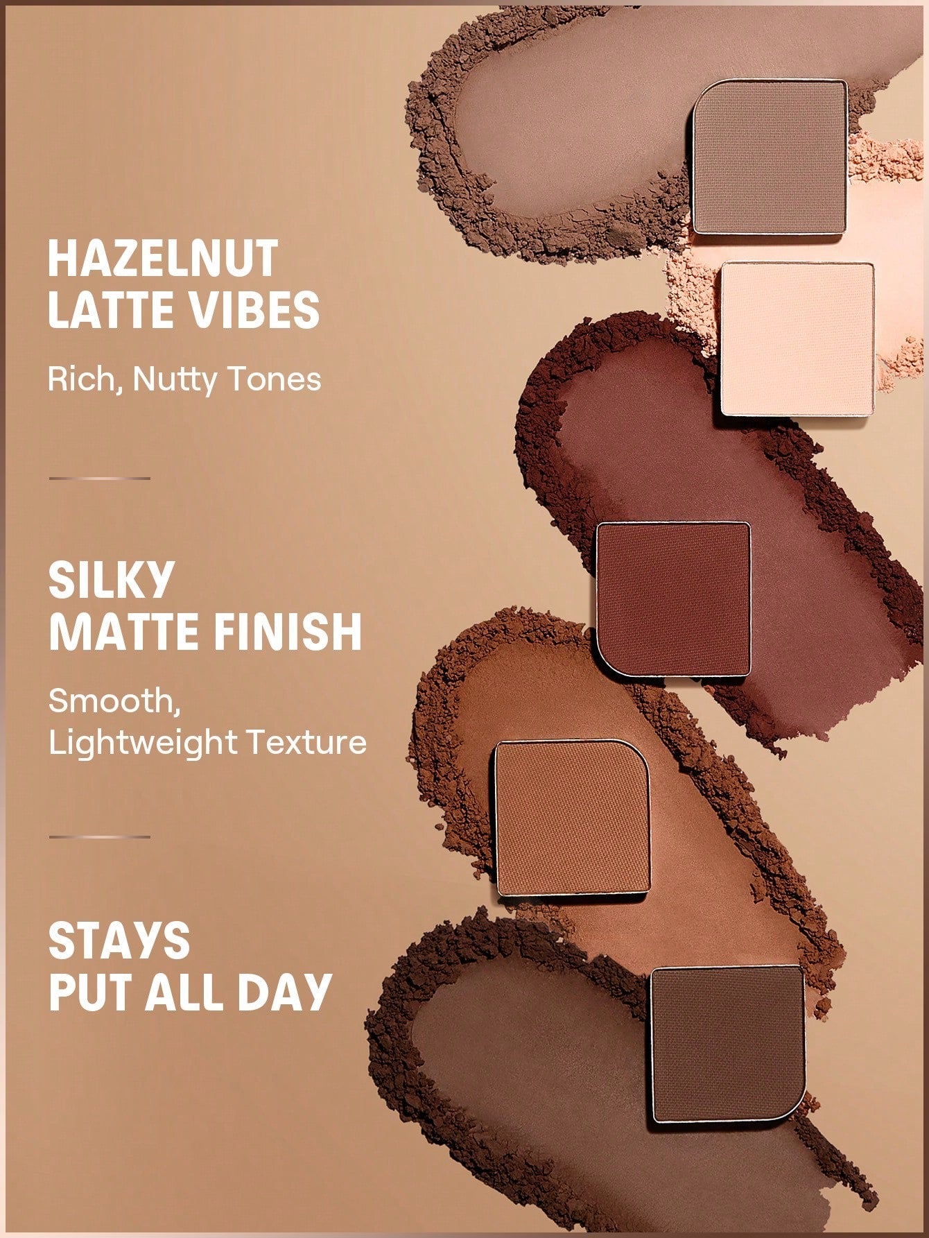 SHEGLAM Hazelnut Latte, Please 8-Pan Eyeshadow Palette