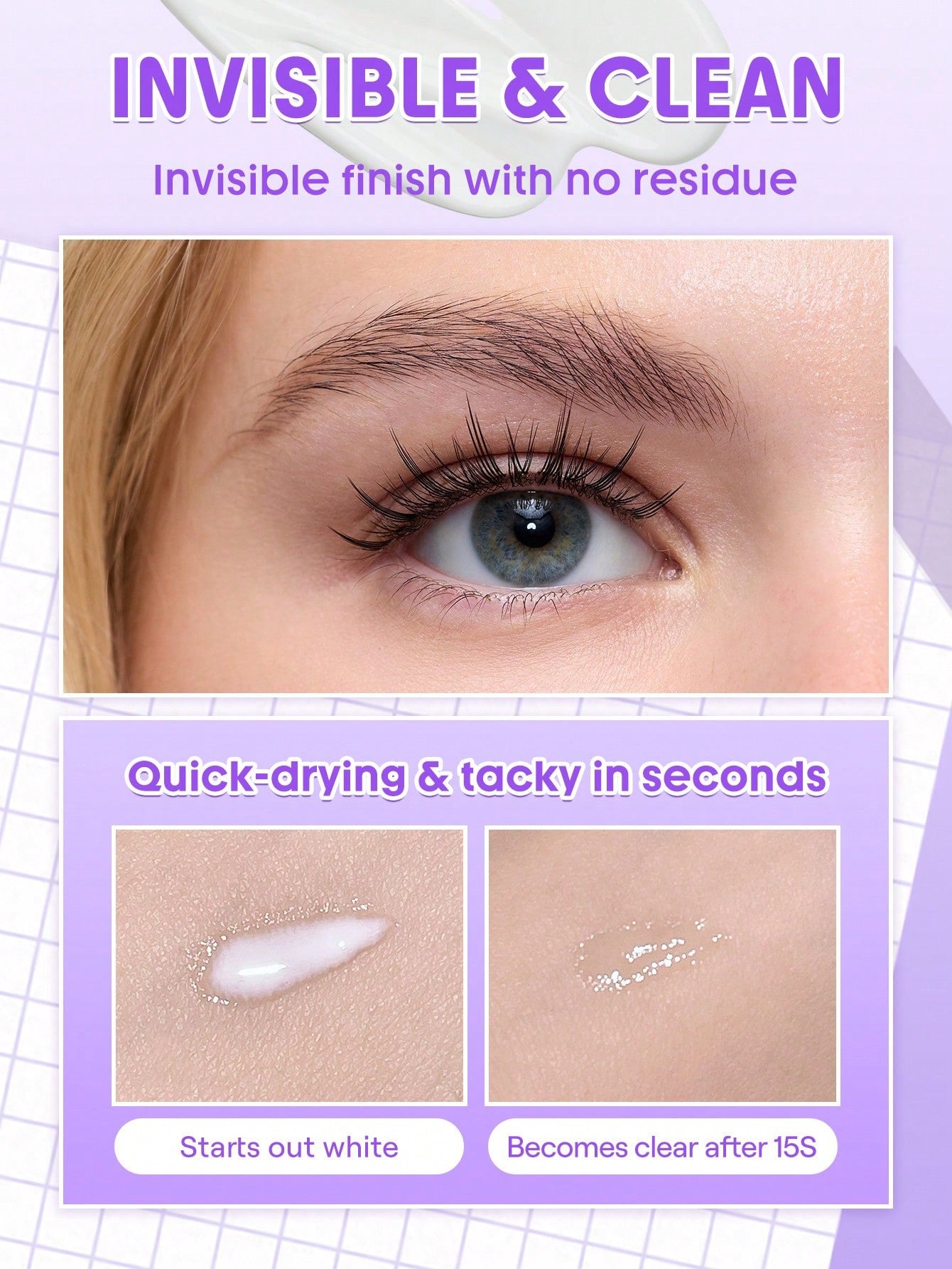 SHEGLAM Lash Glue Liner — Clear Lash Adhesive