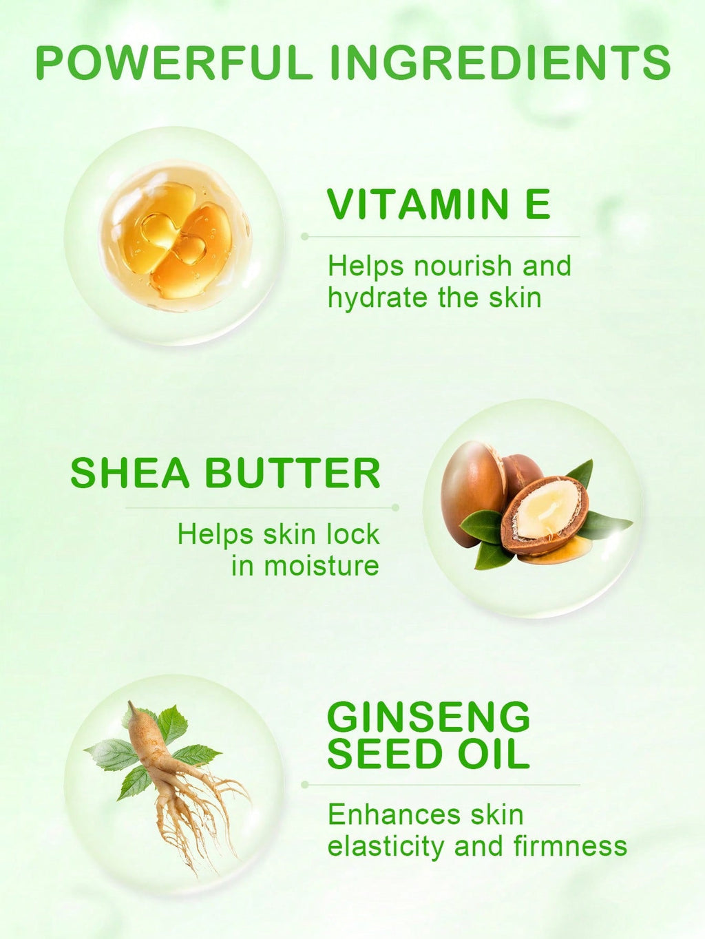 Slow 8 Day Vitamin E Facial Serum Capsules — Nourish, Firm & Hydrate | Vitamin E, Shea Butter & Ginseng Seed Oil