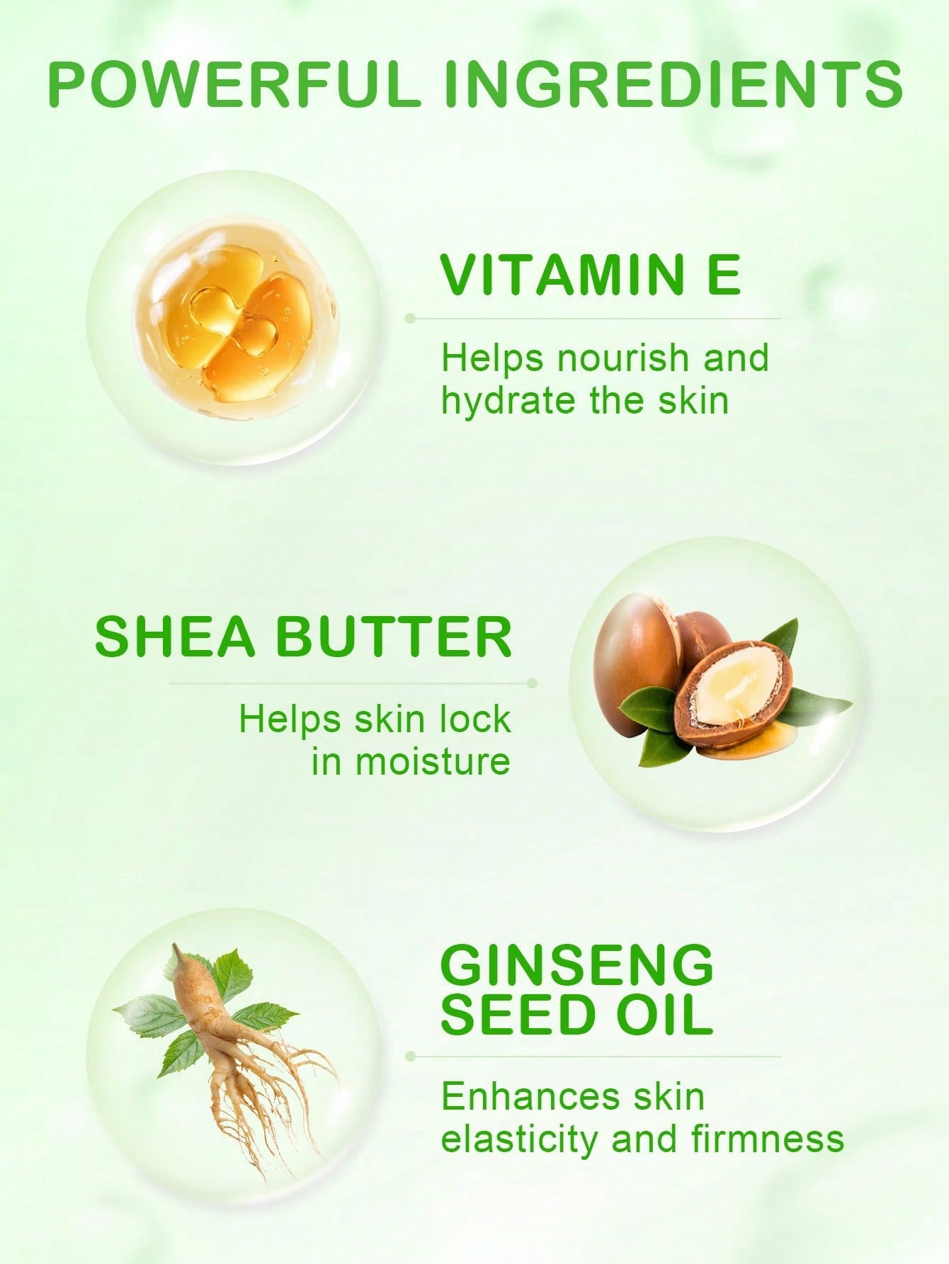Slow 8 Day Vitamin E Facial Serum Capsules — Nourish, Firm & Hydrate | Vitamin E, Shea Butter & Ginseng Seed Oil