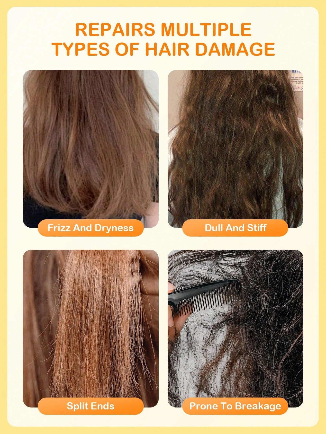 Slow 8 Day Anti-Frizz Hair Essential Oil — Argan, Camellia & Macadamia Oil | Huile Essentielle Anti-Frisottis