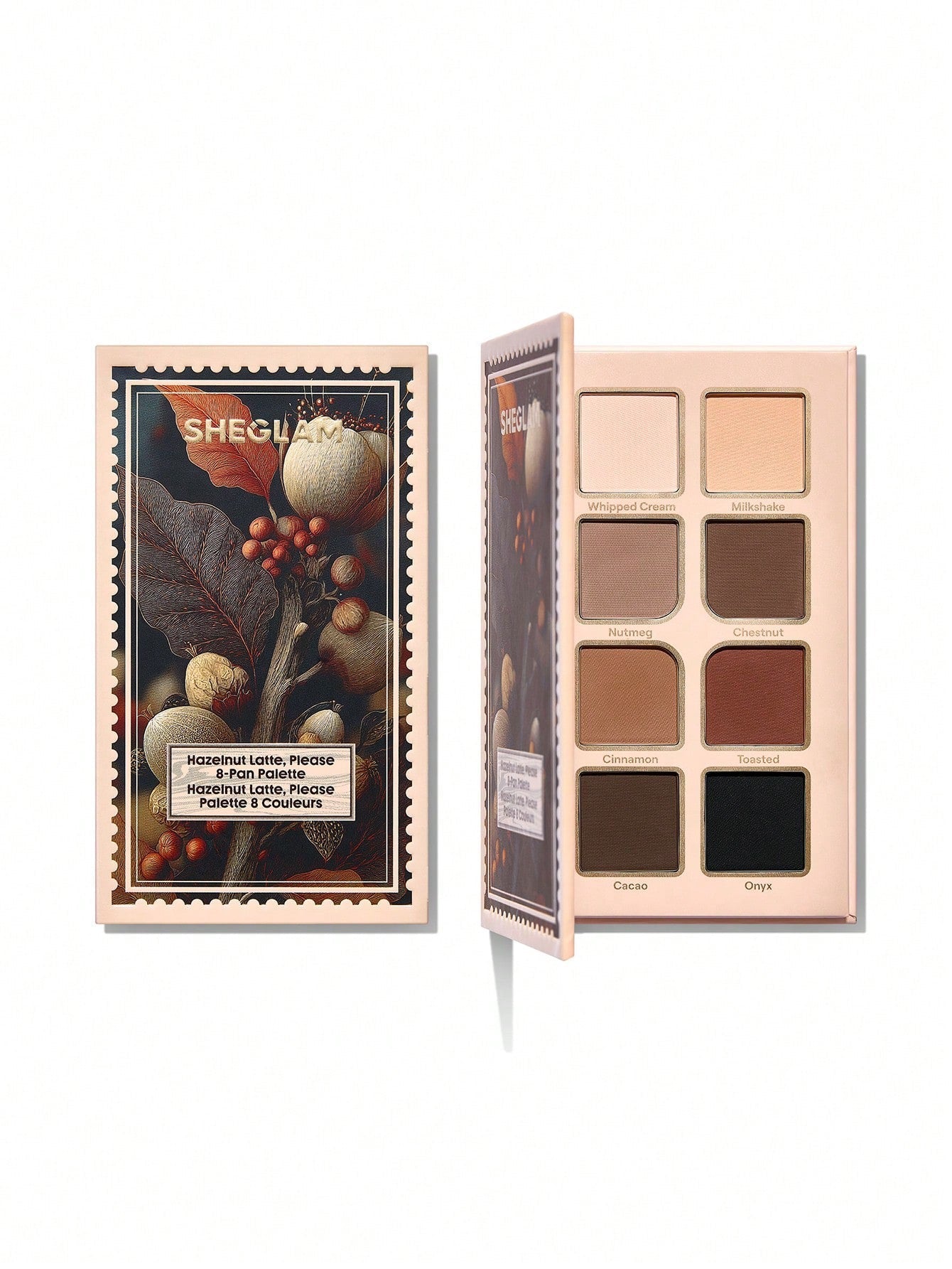 SHEGLAM Hazelnut Latte, Please 8-Pan Eyeshadow Palette