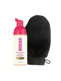 Fatazen Self Tanning Mousse with Applicator Mitt | Sunless Tanning Foam Bronzer | Medium, Dark & Ultra Dark | 60ml / 2.54 fl oz