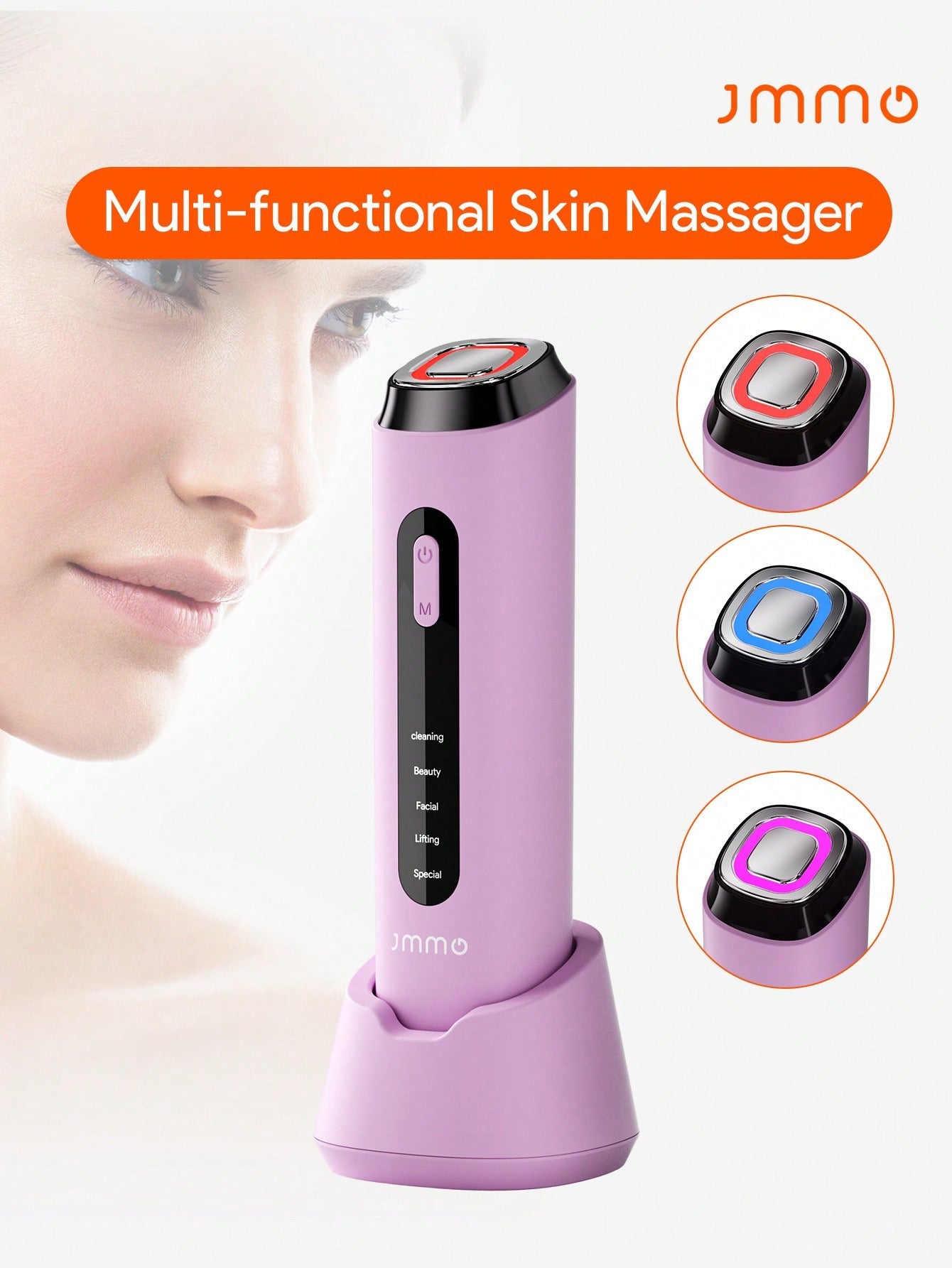 JMMO Multi-functional Skin Massager — 5 Beauty Modes + EMS