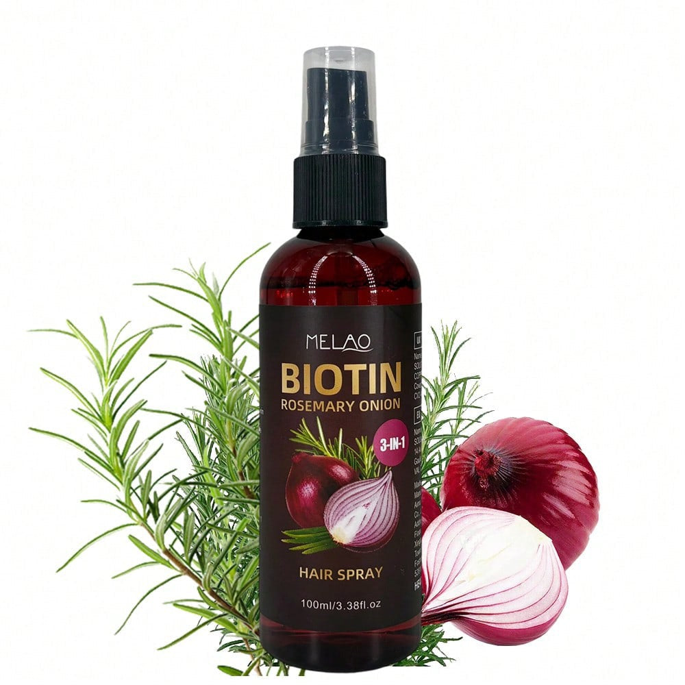 Melao Biotin Rosemary Onion 3-in-1 Hair Spray — 100ml / 3.38 fl oz
