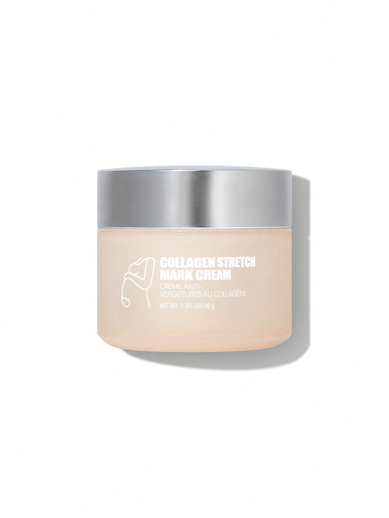 Collagen Stretch Mark Cream | Reclaim Your Smooth Skin | Formulated with Collagen | Alcohol-Free, Fragrance-Free, Dye-Free & Mineral Oil-Free | 1.05 oz / 30g