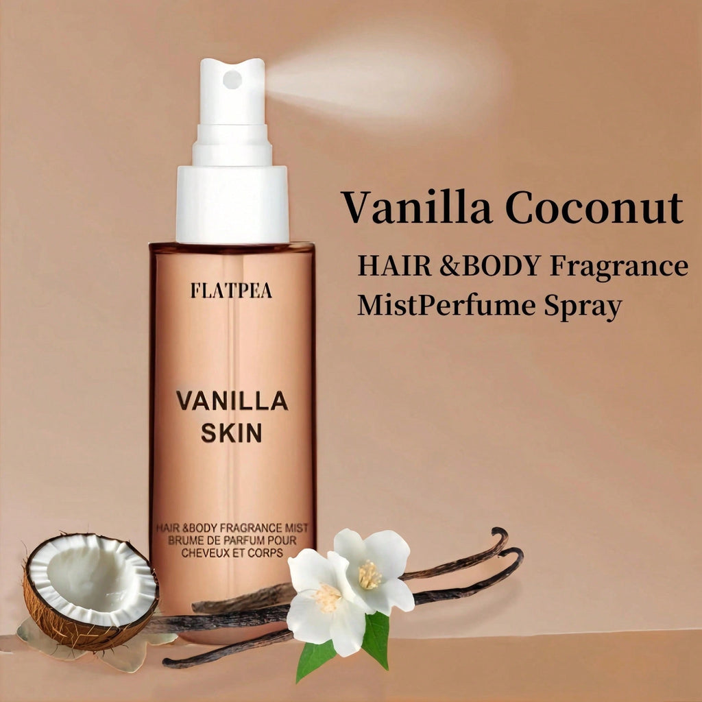 Flatpea Vanilla Skin Eau de Parfum — Vanilla Coconut Hair & Body Mist 50ml