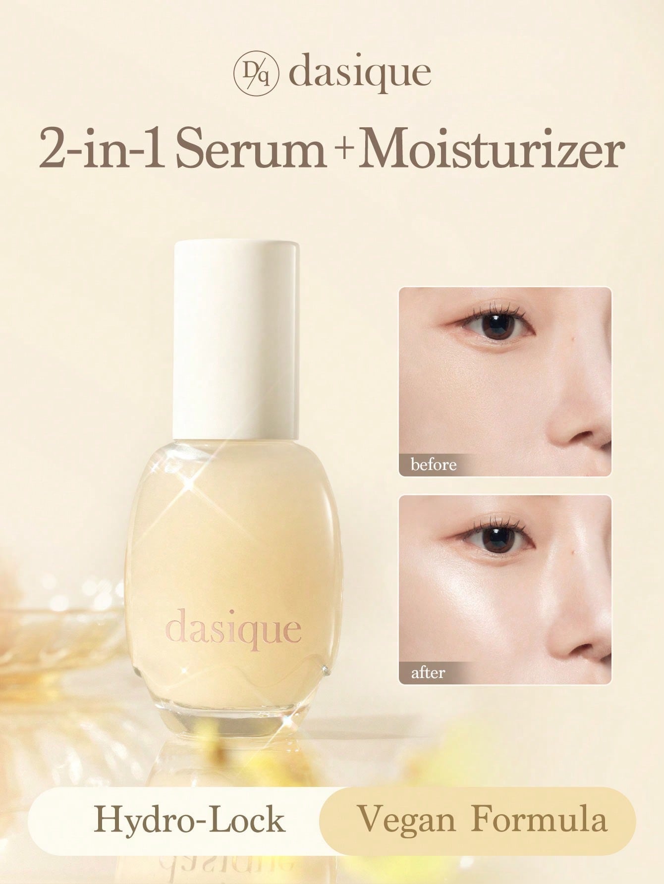 Dasique Water Veil Primer — 2-in-1 Serum + Moisturizer