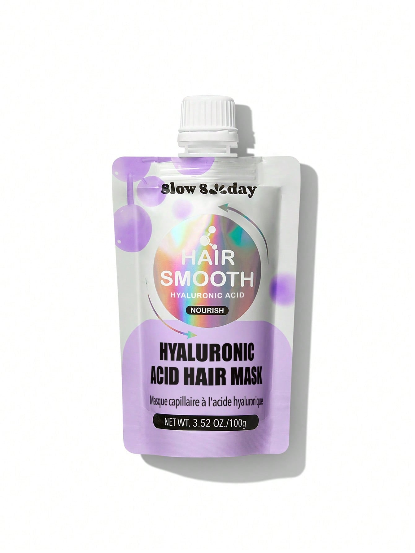 Slow 8 Day Hair Smooth Hyaluronic Acid Hair Mask — 100g / 3.52 oz