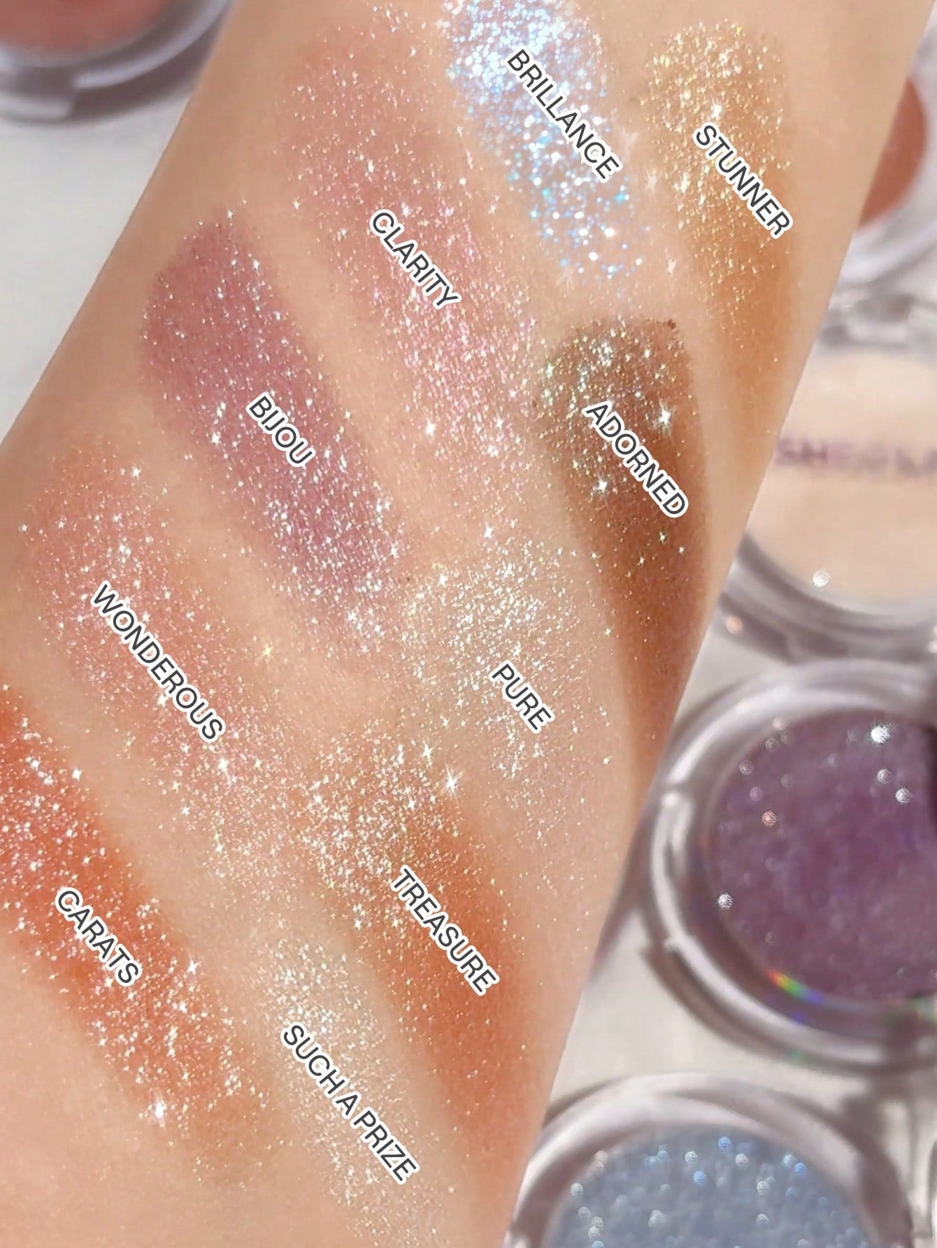 SHEGLAM Glam Dew Sparkling Body Glitter — 10 Shades
