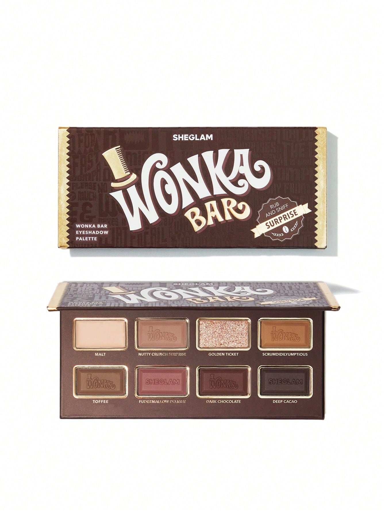 SHEGLAM x Wonka Bar Eyeshadow Palette — 8 Shades